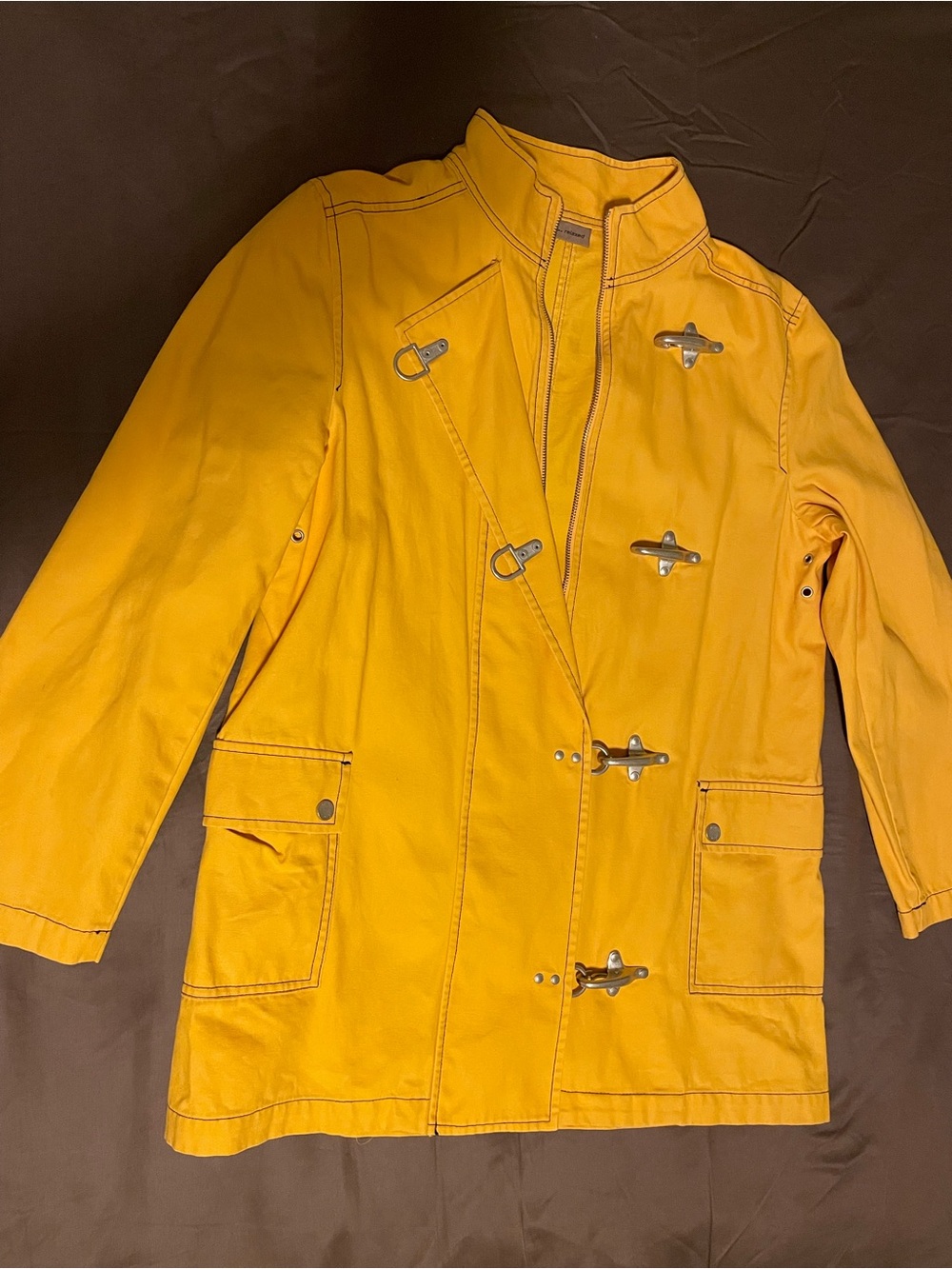Vintage I.e.relaxed nautical canvas jacket